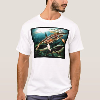 Camiseta Criatura subaquática pré-histórica do mar - Loch