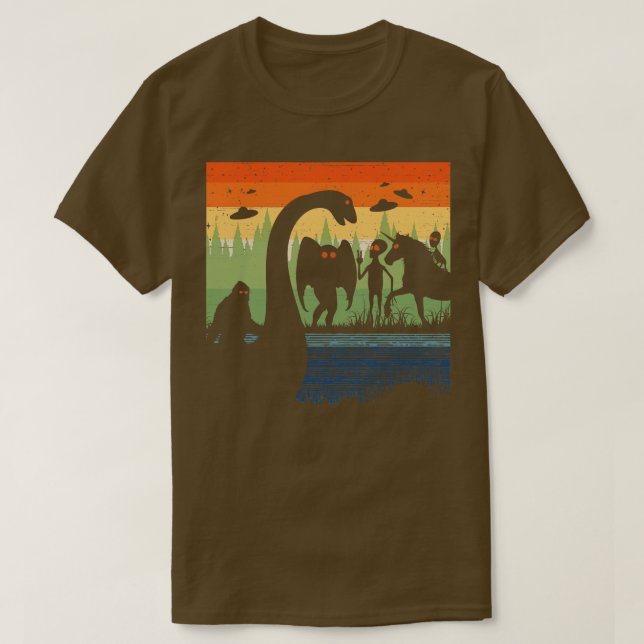 Camiseta Criaturas Criptid 10 (Frente do Design)