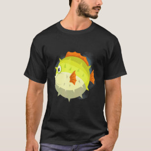 Camiseta Criaturas de Peixes Profundos e Vida de Rift