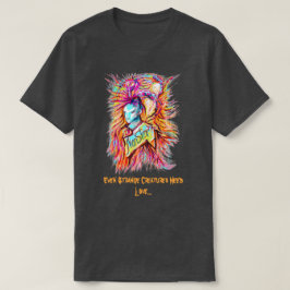 Camiseta Criaturas Estranhas Precisam De Amor