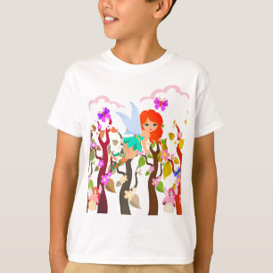 Camiseta criaturas florestais