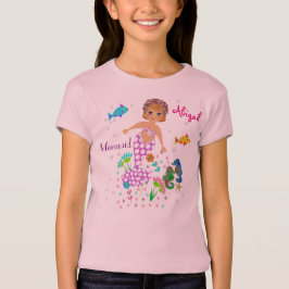 Camiseta Criaturas Mágicas Do Mar De Sereias Ameaçadas De P