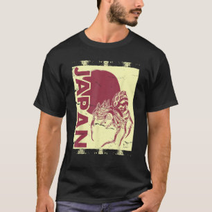 Camiseta Criaturas Míticas Youkai, Mulher Jorogumo Japonesa