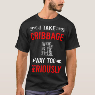 Camiseta Crib de Cribbage Seriamente