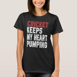 Camiseta Cricho Para Homens, Mulheres De Pai De Críquete