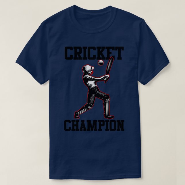 Camiseta Cricket Champion3 (Frente do Design)