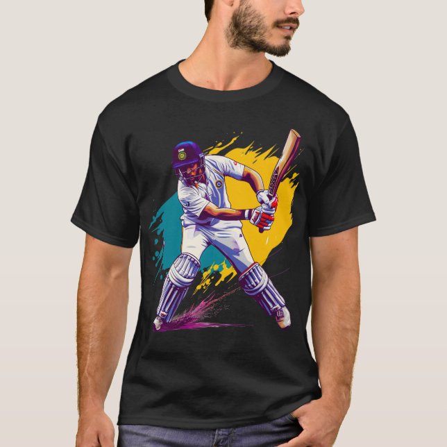 Camiseta Cricket Digital Art One Day (Frente)
