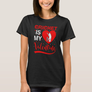 Camiseta Cricket É O Meu Namorados Engraçado Valente De Crí
