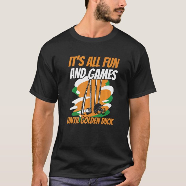 Camiseta Cricket Game For An Indian Cricket Player (Frente)