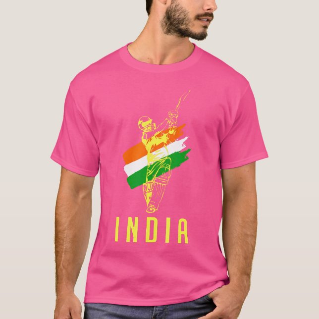 Camiseta Cricket India (Frente)