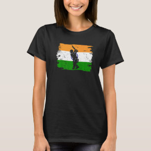 Camiseta Cricket Indian Players Flag Of India Cricket Play