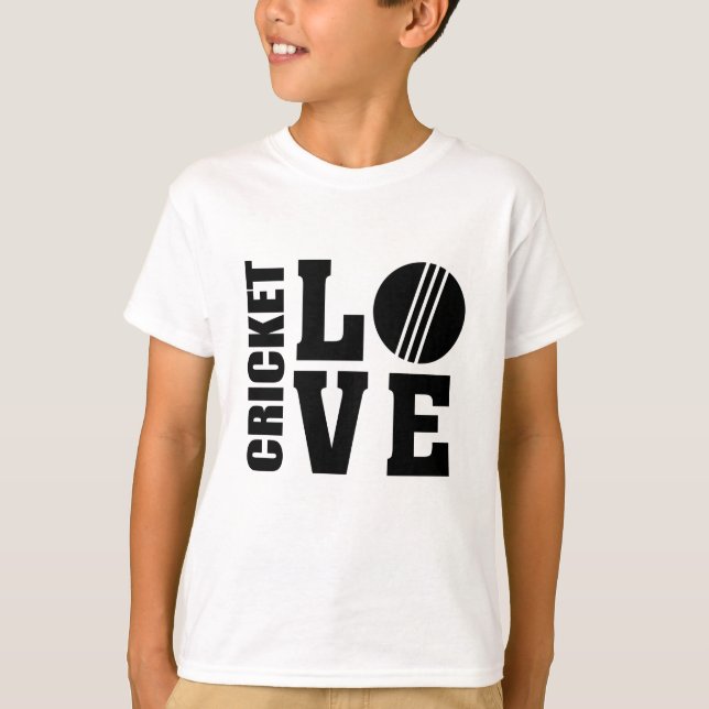 Camiseta Cricket Love, Cricket (Frente)