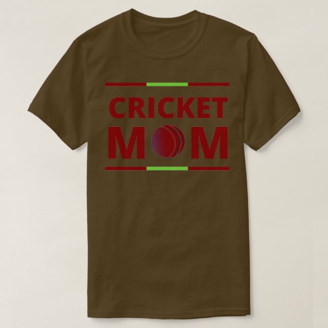 Camiseta Cricket Mãe1 (Frente do Design)