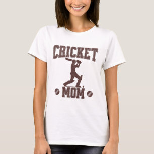 Camiseta Cricket Mãe Entusiasta do Esporte Mãe Mãe