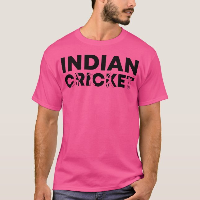 Camiseta Cricket Sport Cricket Indian (Frente)