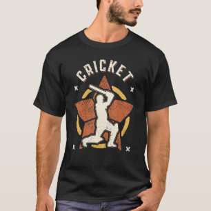 Camiseta Cricket Vintage Retro Classic Sport
