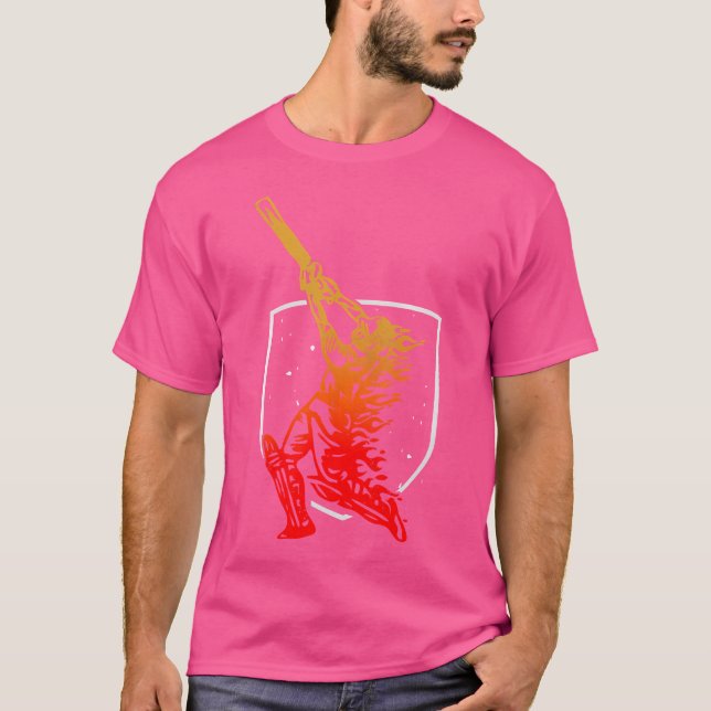 Camiseta Cricketer Cricket Team Coach Player Cricket (Frente)