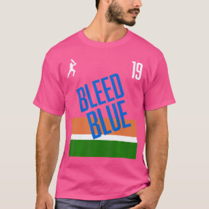 Camiseta Crickles India Bleed Blue Sports Jersey