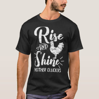 Camiseta Crie e Brilhe Mãe Cluckers Frango