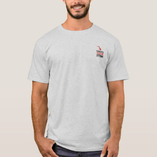 Camiseta CRIE-O-SEU DIY Personalizado envie seu logotipo bo