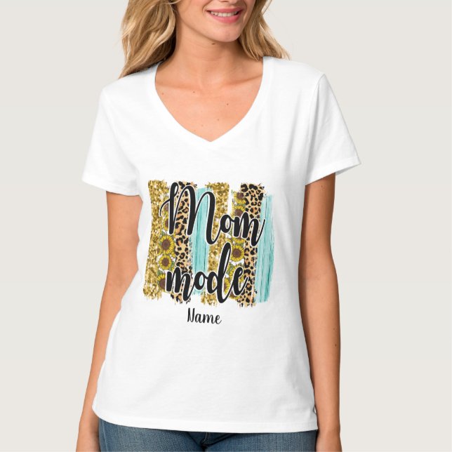 Camiseta Crie o seu modo mãe (Frente)