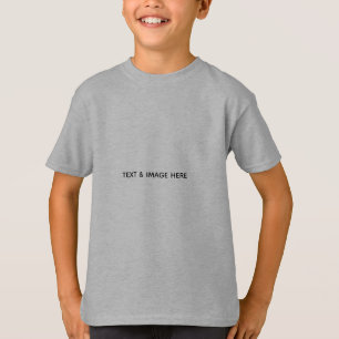 Camiseta Crie o seu próprio branco