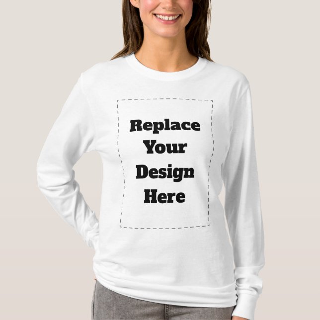 Camiseta Crie o Seu Próprio branco (Frente)