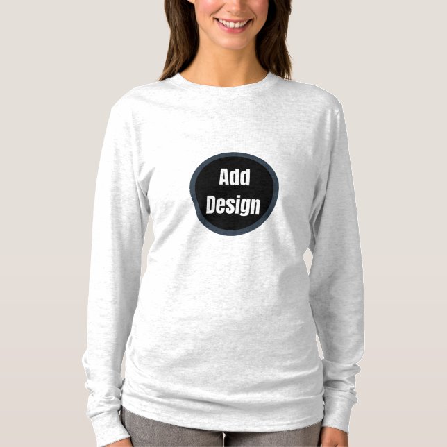 Camiseta Crie o seu próprio minimalista (Frente)