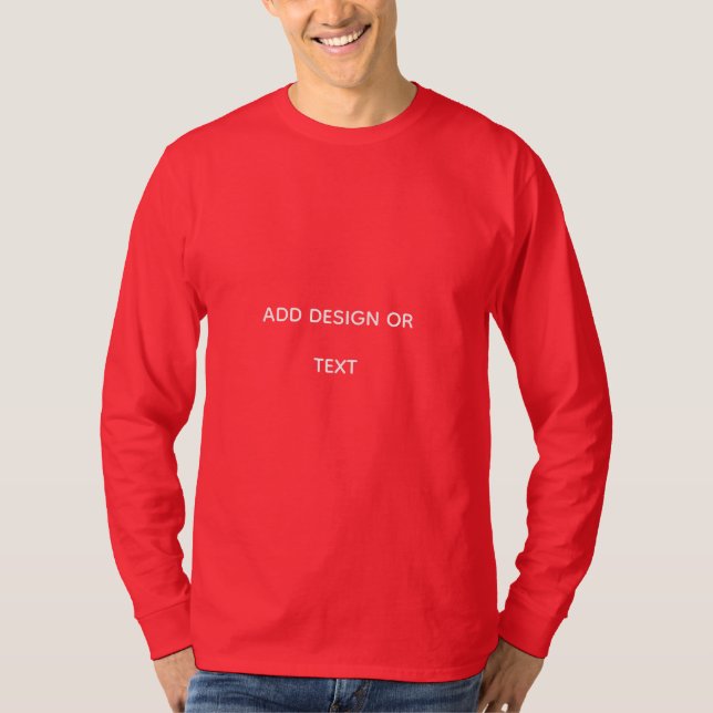 Camiseta Crie o Seu Próprio simples (Frente)