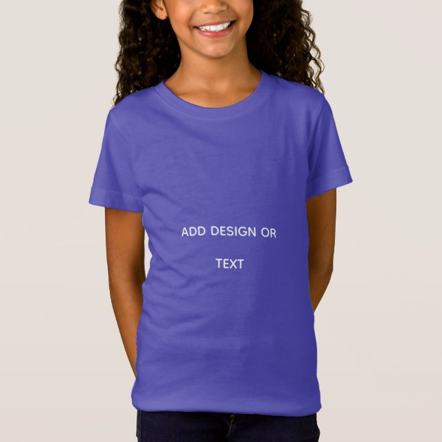 Camiseta Crie o seu próprio simples (Frente)
