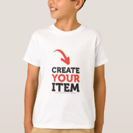 Camiseta CRIE-O-VOCÊ-MESMO DIY Personalizado envie seu desi