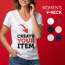 Camiseta CRIE-O-VOCÊ-MESMO DIY Personalizado envie seu desi