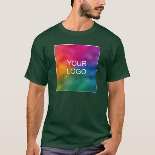 Camiseta Crie personalizado verde em florestas profundas se