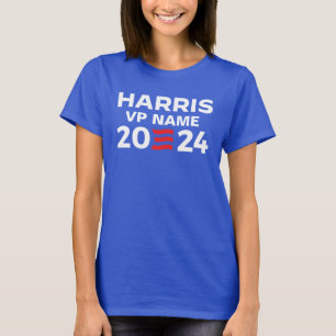 Camiseta Crie seu próprio bilhete Harris 2024