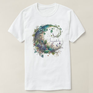 Camiseta Crie Seu Próprio Boho Wildflower Hera Lua