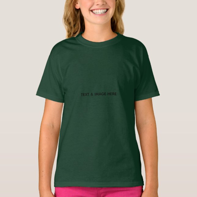 Camiseta Crie seu próprio branco (Frente)