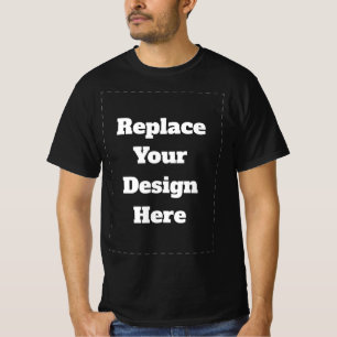 Camiseta Crie seu próprio branco
