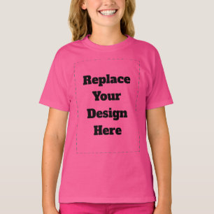 Camiseta Crie seu próprio branco