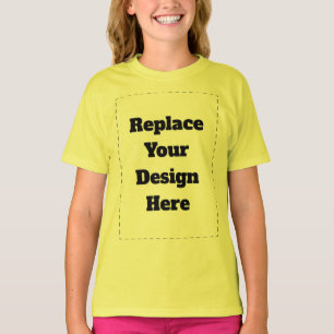 Camiseta Crie seu próprio branco