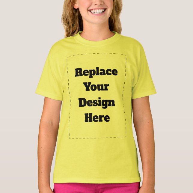 Camiseta Crie seu próprio branco  (Frente)