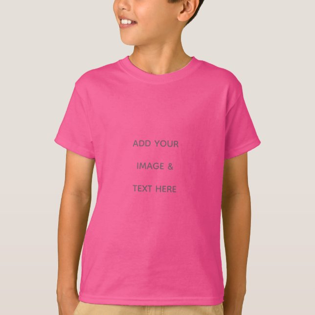 Camiseta Crie seu próprio branco  (Frente)