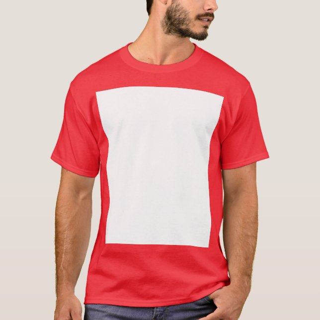 Camiseta Crie seu próprio branco personalizado  (Frente)