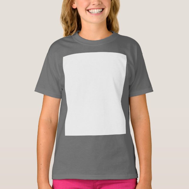 Camiseta Crie seu próprio branco personalizado  (Frente)