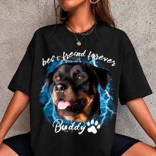 Camiseta crie seu próprio cachorro animal foto personalizad