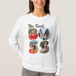 Camiseta Crie seu próprio casal de correspondência de fotos