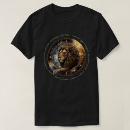 Camiseta Crie seu próprio Celestial Leo Zodiac