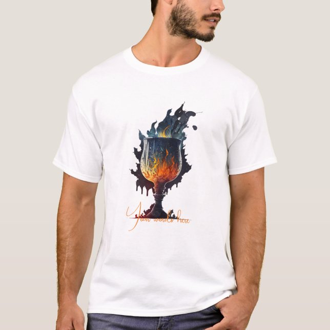 Camiseta Crie seu próprio esguicho de fogo (Frente)