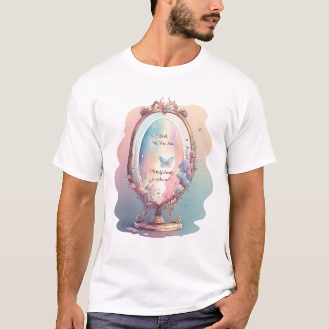 Camiseta Crie Seu Próprio Espelho Mágico (Frente)