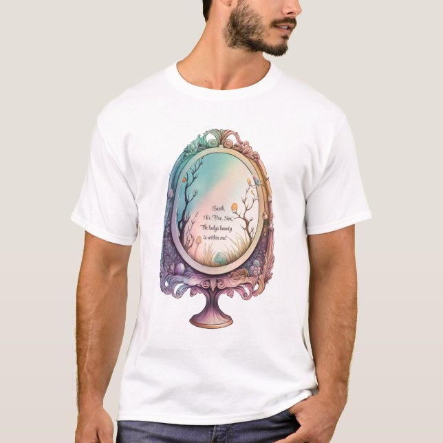 Camiseta Crie Seu Próprio Espelho Místico (Frente)