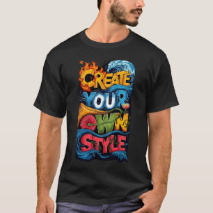 Camiseta Crie Seu Próprio Estilo